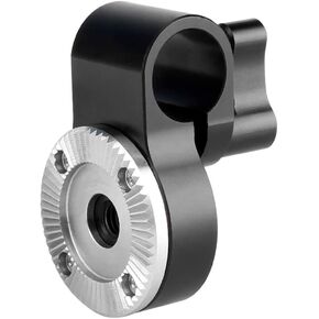 NICEYRIG Rosette Adapter Applicable for Camera Video Support System - 199 | with 15mm Single Rod Clamp, M6 Thread Rosette Mount in Kuwait