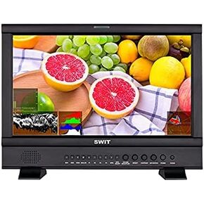 SWIT S-1173F 17.3'' LCD Panel FHD 1920×1080 Resolution Video Monitor,2K/3G/HD/SD-SDI(x2) HDMI Monitor,Professional Monitor for Milm Making,Post and Live Production Broadcast Director Monitor in Saudi Arabia