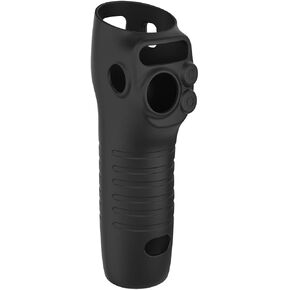 Handle Case Compatible for DJI Osmo Mobile 6, Protective Silicone Cover Case Soft Anti-dust Mobile Phone PTZ Accessories Handheld Smartphone Gimbal Stabilizer Shell (Black) in Kuwait
