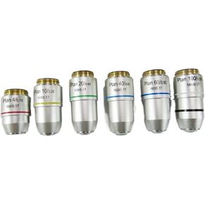Microscope Accessories Kit Biological Plan Achromatic Objective Lens Microscope Slides (Color : 1 Set) in Kuwait