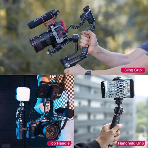 مقبض FALCAM F22 سريع التحرير، مقبض جانبي للكاميرا يحول خيط 1/4 بوصة إلى نظام QR F22، ملحق تصوير فيديو من الألومنيوم مقاس 22 مم، يجب أن يمتلكه المصور الفوتوغرافي الذي يجب أن يكون لديك in Kuwait