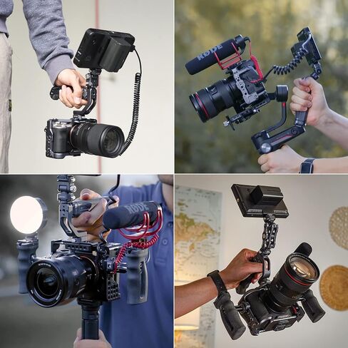 مقبض FALCAM F22 سريع التحرير، مقبض جانبي للكاميرا يحول خيط 1/4 بوصة إلى نظام QR F22، ملحق تصوير فيديو من الألومنيوم مقاس 22 مم، يجب أن يمتلكه المصور الفوتوغرافي الذي يجب أن يكون لديك in Kuwait