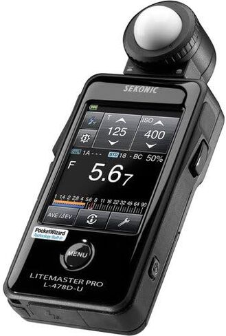 Sekonic LiteMaster Pro L-478D-U Light Meter (401-474) with Sekonic Deluxe Case for L-478-Series Meters in Kuwait