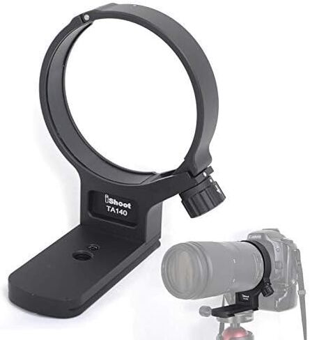 Metal Lens Collar Holder Tripod Mount Ring for Tamron 100-400mm f/4.5-6.3 Di VC USD Lens A035(for Canon and Nikon), Built-in Arca-Swiss Type Quick Release Plate with 1/4" and 3/8" Screw Holes in Kuwait