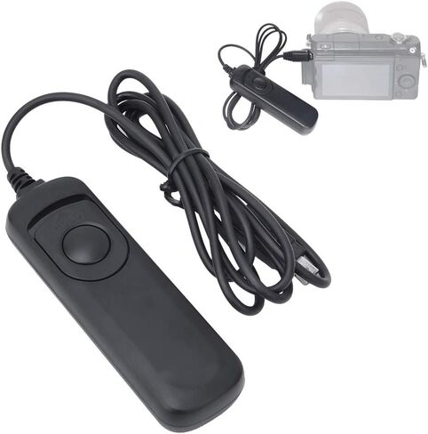 Camera Wired Shutter Remote Trigger for Nikon D750 D5300 D5600 D7100 D610 D600 D5600 D5500 D5300 D5200 D5100 D5000 D3300 D3200 D3100 D90 DF P7700 P7800 Z6 Z7 in Saudi Arabia
