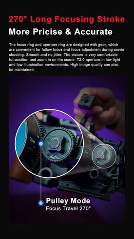 7artisans 85mm T2.0 Full Frame Large Aperture Cine Cinematic Professional Film Lens for Sony E Mount Mirrorless Camera A6000 A6300 A6400 A7C A7SII A7MII A7MIII A7MIV A9 A7RII A7RIII in Saudi Arabia