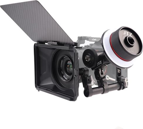 Fotga Mini 4x4 4x5.65 52 مللي متر/55 مللي متر/58 مللي متر/62 مللي متر/67 مللي متر/72 مللي متر/77 مللي متر/82 مللي متر صندوق غير لامع + عدسة JTZ DP30 مدمجة 15 مللي متر متابعة التركيز لكاميرا DSLR بدون مرآة in Saudi Arabia