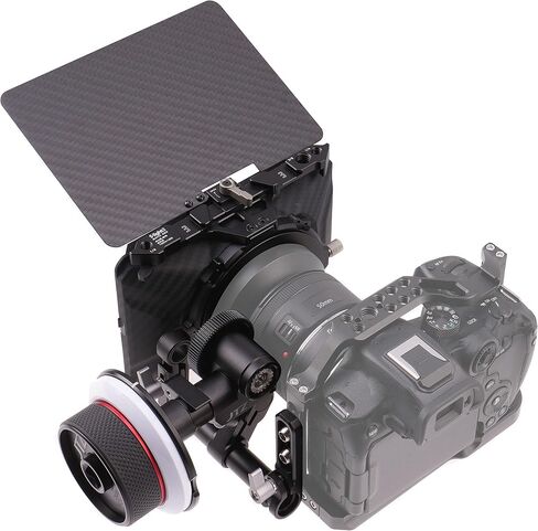 Fotga Mini 4x4 4x5.65 52 مللي متر/55 مللي متر/58 مللي متر/62 مللي متر/67 مللي متر/72 مللي متر/77 مللي متر/82 مللي متر صندوق غير لامع + عدسة JTZ DP30 مدمجة 15 مللي متر متابعة التركيز لكاميرا DSLR بدون مرآة in Saudi Arabia