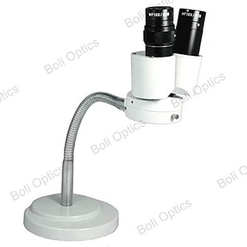 BoliOptics 8X Magnification Binocular Gooseneck Stereo Microscope with 360° Revolve, Dental, Lab, Soldering, Electronic Repair FS12050125 in Kuwait