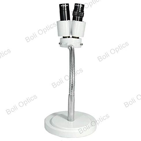 BoliOptics 8X Magnification Binocular Gooseneck Stereo Microscope with 360° Revolve, Dental, Lab, Soldering, Electronic Repair FS12050125 in Kuwait