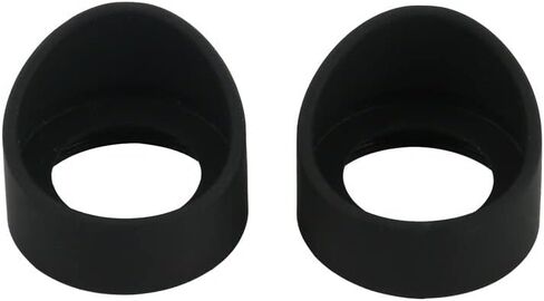 JUIYU Telescope Accessory Set 2Pcs/lot 34mm Rubber Cover Guards for Binocular Biological Stereo Microscope Telescope Telescope Camera (Color : Flat) in Saudi Arabia