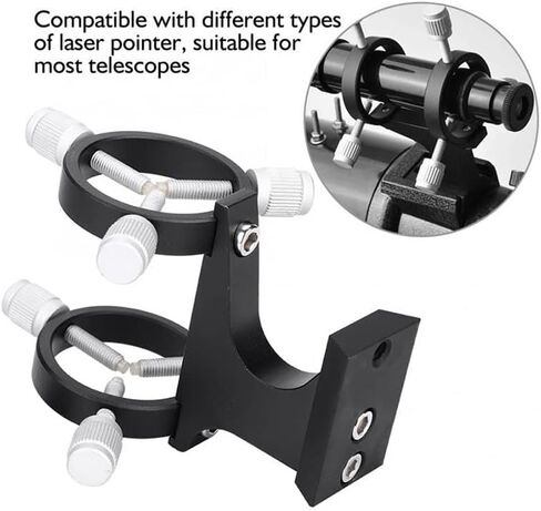 Microscope Accessories Kit 5mm-38mm Adjustable Pointer Bracket Mount Adapter for Astronomical Telescope Microscope Slides in Saudi Arabia