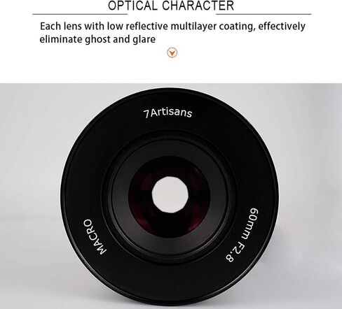 7 ارتيسانس عدسة ماكرو بتركيز يدوي 60 ملم F2.8 APS-C مناسبة على نطاق واسع لكاميرا فوجي X-A1 X-A10 X-A2 X-A3 A-at X-M1 XM2 X-T10 X-T2 X-T20 X-Pro1 X-Pro2 X-E1 X-E2 E-E2s الكاميرات غير العاكسة in Kuwait