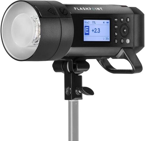 XPLOR 400PRO TTL Battery-Powered Monolight with Built-in R2 2.4GHz Radio Remote System (with Bowens Mount Adapter) - Godox AD400 Pro + Glow EZ Lock Deep Parabolic Quick Softbox (48") in Saudi Arabia