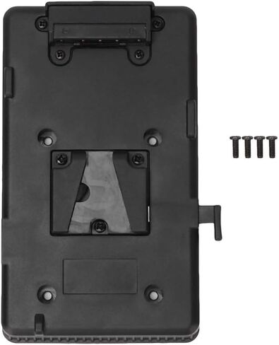 Akozozn V Mount Battery Power Plate Adapter V Lock BP Battery Plate Adapter Battery Back Pack Plate Adapter for V Mount V Lock Battery for DSLR Camera Video Light in Kuwait