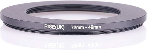 Rise(UK) 72-49/52/55/57/58/62/67 74-72 77-74/52/55/58/62/67/72/74 Step Down Filter Ring Adapter (72mm-67mm) in Kuwait