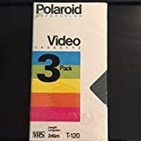 Polaroid Supercolor Video Cassette 3 Pack in Saudi Arabia