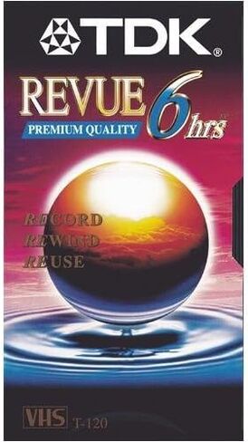 TDK T120 REVUE Package of 5 in Kuwait