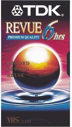 TDK T120 REVUE Package of 5 in Kuwait