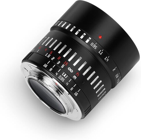 TTArtisan 50mm F0.95 APS-C Large Aperture Portrait Prime Lens for L-Mount Camera Lecia T, TL, TL2, CL, Sigma FP in Saudi Arabia