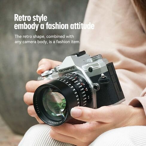 TTArtisan 50mm F0.95 APS-C Large Aperture Portrait Prime Lens for L-Mount Camera Lecia T, TL, TL2, CL, Sigma FP in Saudi Arabia