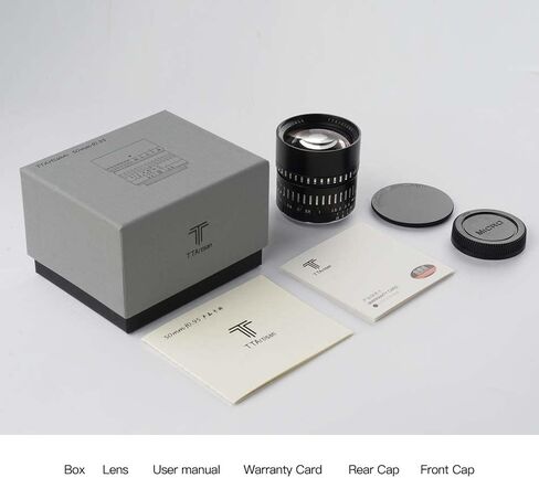 TTArtisan 50mm F0.95 APS-C Large Aperture Portrait Prime Lens for L-Mount Camera Lecia T, TL, TL2, CL, Sigma FP in Saudi Arabia