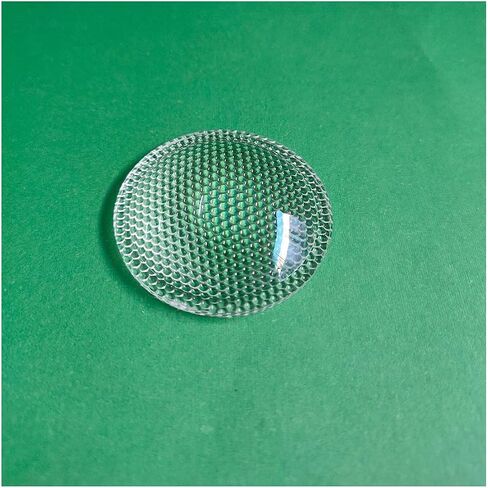 Microscope Accessories Kit 5pcs 38mm Bead or Smooth Surface Plastic Plano Convex Lens led Lens Led Reflector Lens for Flashlight headlamp Microscope Slides in Saudi Arabia