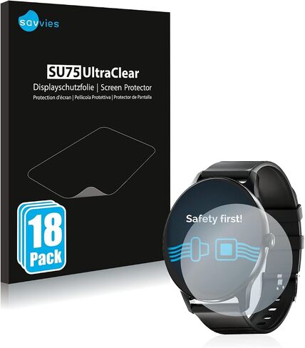 savvies Screen Protector Compatible with H.Tang Q8 Protection Film Clear 18-Pack in Saudi Arabia
