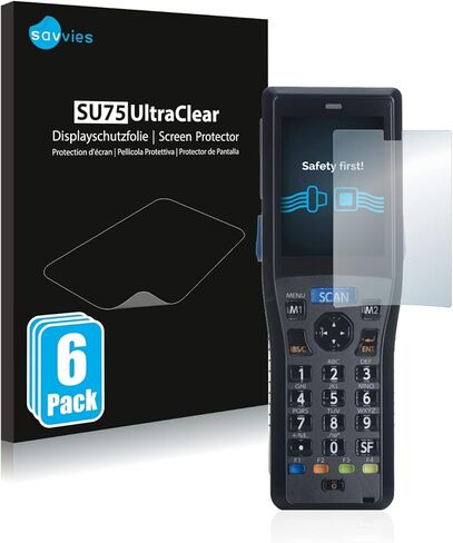 savvies Screen Protector Compatible with Denso BHT-1300 Protection Film Clear 6-Pack in Saudi Arabia