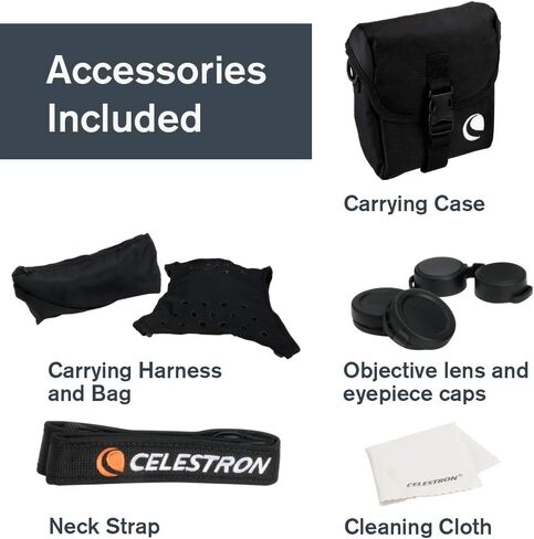 Celestron – TrailSeeker ED 10x42 Binoculars – Compact ED Binocular for Birdwatching and Outdoor Activities – Binocular with ED Objective Lenses – Fully Broadband Multi-coated Optics – BaK4 Roof Prism in Saudi Arabia