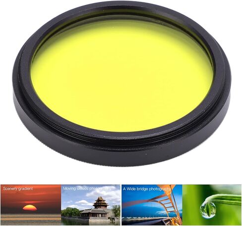 40.5mm Camera Filter Set, 4-Pack Multi-Coated Color Filters with Storage Box for DSLR Cameras (Orange) in Saudi Arabia