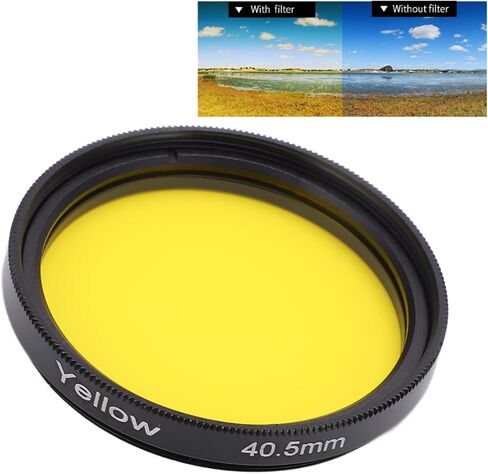 40.5mm Camera Filter Set, 4-Pack Multi-Coated Color Filters with Storage Box for DSLR Cameras (Orange) in Saudi Arabia