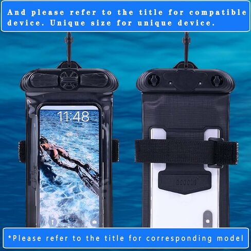 Puccy Case Cover, Compatible with Lucky Portable Fish Finder FF1108-1C Black Waterproof Pouch Dry Bag (Not Screen Protector Film) New Version in Saudi Arabia
