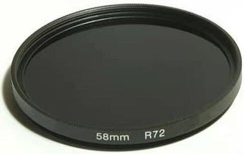 49 52 55 58 62 67 72 77 82 mm 550 590 630 650 680 720 760 850 950 1000 nm IR Infrared Infra-Red Lens Filter for dv Camera (Caliber : 77mm, Color : 680nm) in Saudi Arabia