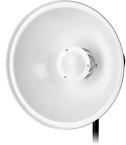 Fotodiox Pro Beauty Dish 18" (48cm), for Comet CB25H Flash Head, CAX-32HS, CAX-64HS, CB-25, CT-W 800 W/S, CT-W400 W/S Strobe Flash Light, Beautydish in Saudi Arabia