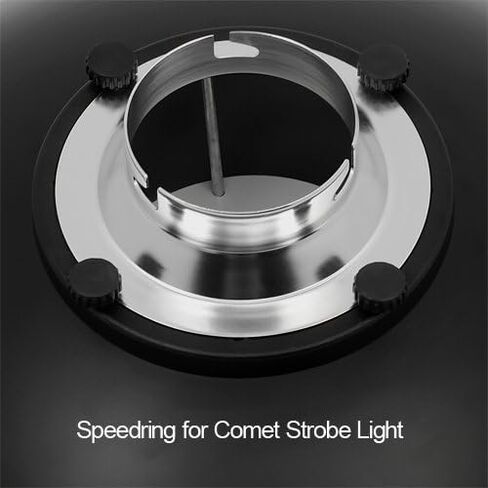 Fotodiox Pro Beauty Dish 18" (48cm), for Comet CB25H Flash Head, CAX-32HS, CAX-64HS, CB-25, CT-W 800 W/S, CT-W400 W/S Strobe Flash Light, Beautydish in Saudi Arabia