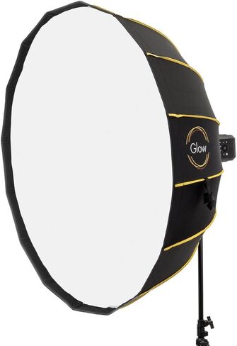 XPLOR 400PRO TTL Battery-Powered Monolight with Built-in R2 2.4GHz Radio Remote System (with Bowens Mount Adapter) - Godox AD400 Pro + Glow EZ Lock Collapsible White Beauty Dish (42") in Kuwait