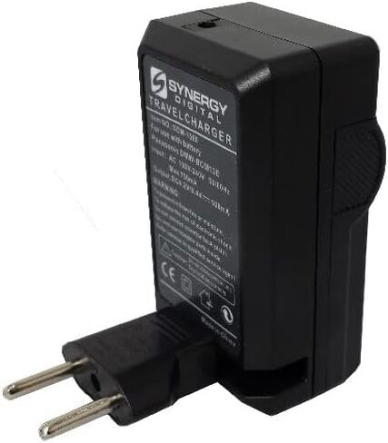 Synergy Digital Digital Camera Battery Charger, Compatible with Canon EOS R10 Mirrorless Digital Camera, 110/220V Fold-in Plug with Car & EU adapters, for Canon LP-E17 Battery in Saudi Arabia