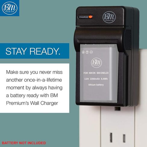 BM Premium NP-95 Battery Charger for Fujifilm FinePix XF10, X30, X100, X100S, X100T, X-S1 Digital Camera in Saudi Arabia