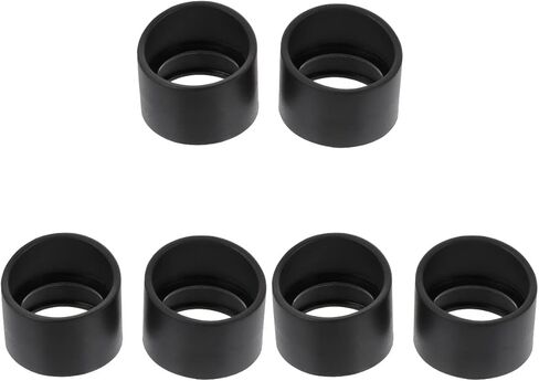 ULTECHNOVO 6 Pieces Soft Rubber Eyepiece Eye Shield 29-30mm Eye Guards Cups Eyepiece Covers for Binocular Microscope in Kuwait