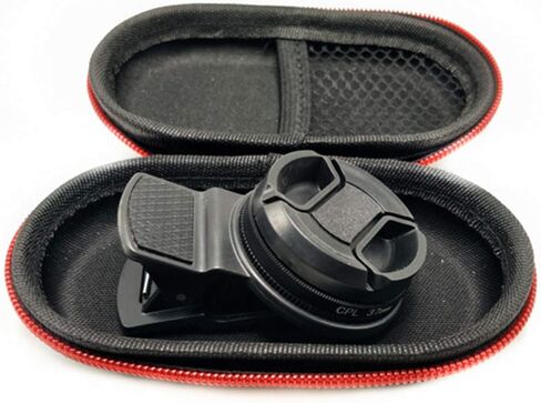 37mm CPL Filter, Universal Circular Polarizer Lens Filter, Cell Phone Lens Accessory Kit, Includes CPL Lens and Lens Clip in Kuwait