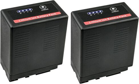 Kastar 1-Pack VW-VBG6 Pro Battery Replacement for Panasonic AG-HMC40, AG-HMC43, AG-HMC45A, AG-HMC70, AG-HMC70U, AG-HMC73MC, AG-HMC80, AG-HMC83MC, AG-HMC150, AG-HMC151E, AG-HMC153MC Cameras in Kuwait