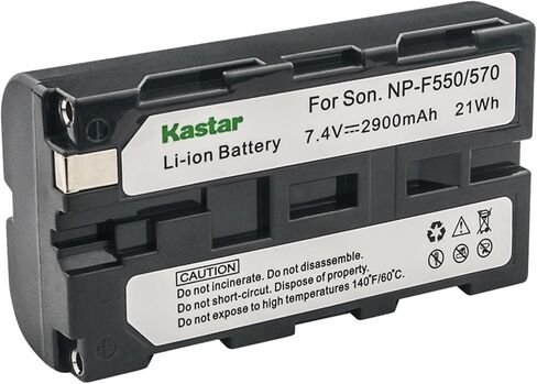 Kastar Lithium-Ion L Battery Replacement for Sony NP-F330 NP-F550 DCR-SC100 DCR-TRV5 DCR-TRV7 DCR-TRV9 DCR-TRV900 DCR-VX1000 DCR-VX2000 DCR-VX2100 Camcorder in Saudi Arabia