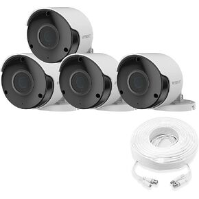 Wisenet SDC-89445BF/89447BF 5MP CCTV Surveillance Weatherproof Bullet Security Camera 82ft 3.6mm Lens 104° Wide Angle Compatible with SDH-B84045BF; SDH-C84085BF; SDH-C85127 in Saudi Arabia