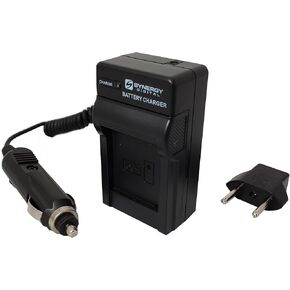 Canon VIXIA HF S200 Camcorder Battery Charger (110/220v with Car & EU adapters) - Replacement Charger for Canon BP-808, BP-809, BP-819,BP-820, BP-827,BP-828, Batteries - in Saudi Arabia