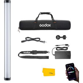 Godox WT60D Underwater LED Tube Light,Max 70W,CRI 96+ TLCl 96+,CCT 5600K±300K,13 FX Effects,APP Control,0%~100% Dimmable lP68/40m Dive Depth LED Video Light,for Vlogging,Scuba Diving,Snorkel,Surfing in Saudi Arabia