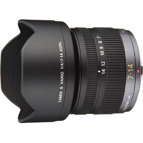 عدسة تكبير بزاوية واسعة من Lumix Panasonic Micro Four Thirds G VARIO 7-14mm / F4.0 ASPH. H-F007014 in Kuwait