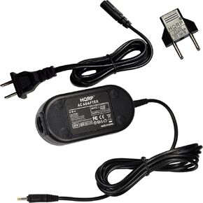 HQRP AC Power Adapter Compatible with Fujifilm FinePix E510, E550, 4700, 30i Digital Camera AC-3VN AC3VN, AC-3V AC3V, AC-3VW AC3VW, AC-3VS AC3VS - (incl. USA Plug & Euro Adapter) in Kuwait