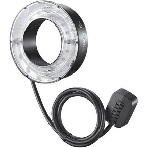 Flashpoint R200 Ring Flash Head for eVOLV200 and eVOLV200 Pro Pocket Flash, Ultra-Powerful 200ws Flash Ring Light w/Built-in Modeling Lamp, Shadow-Free Lighting for Flash Photography & Macro Shots in Kuwait