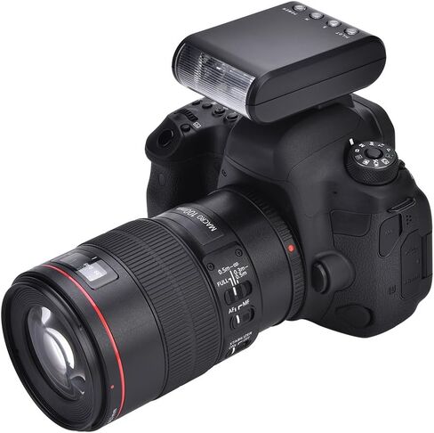 Mini Flashlight, Portable Digital On-Camera Flash Speedlite, Hot Shoe Mount Flashlight for DSLR Cameras in Saudi Arabia